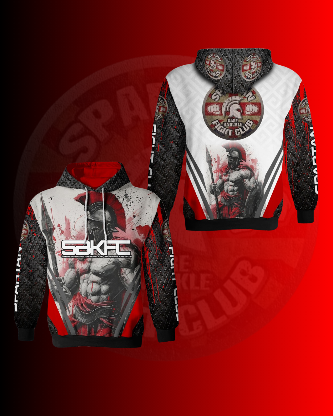 Spartan lightweight Edition Hoodie - Various Designs